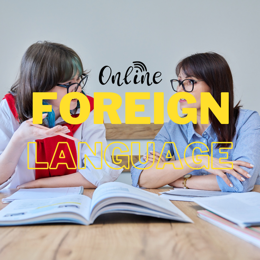 Private 1-on-1: Foreign Languages (Online via Zoom)